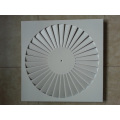 Supply air swirl diffuser, air conditioning swirl diffuser